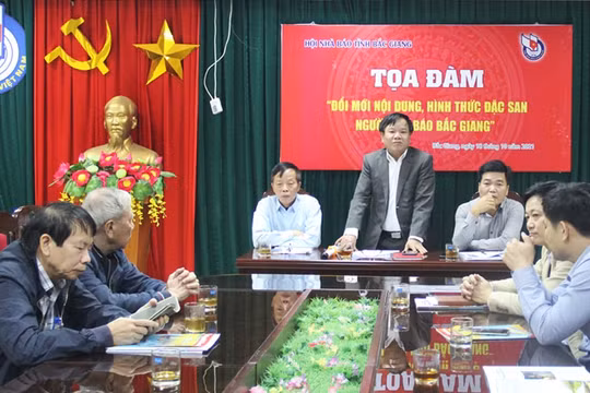 Đổi mới nội dung, hình thức Đặc san Người làm báo Bắc Giang