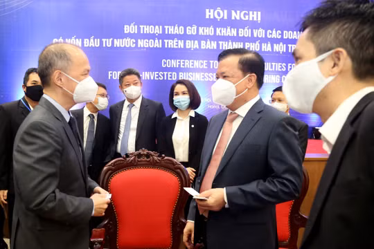 Hà Nội mong muốn lắng nghe những kiến nghị, đề xuất, sáng kiến để tháo gỡ khó khăn cho doanh nghiệp