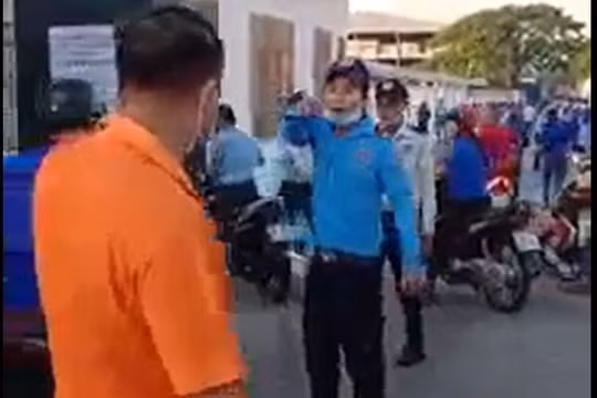 Bình Dương: Bảo vệ công ty dùng gậy đánh công nhân dã man