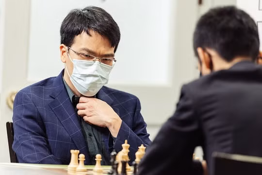 Kỳ thủ Lê Quang Liêm thua cờ nhanh, nỗ lực gỡ cờ chớp tại Mỹ