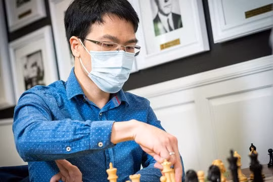 Kỳ thủ Quang Liêm về đích ấn tượng tại Giải cờ vua quốc tế Saint Louis 2021