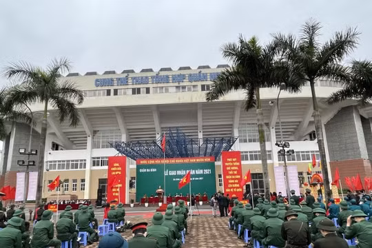 Hôm nay 27/2, hơn 4.500 công dân Thủ đô lên đường nhập ngũ