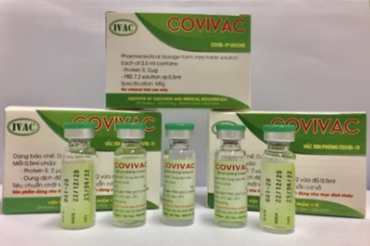 Dự kiến ngày 3/3 sẽ tiêm thử nghiệm vắc xin COVIVAC trên người