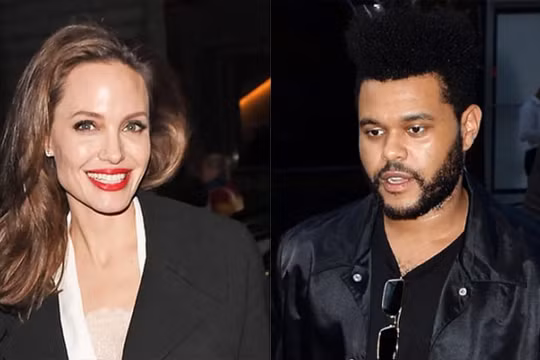 Angelina Jolie bên The Weeknd giữa lúc căng thẳng với Brad Pitt