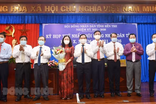 Bà Hồ Thị Hoàng Yến được bầu làm Chủ tịch HĐND tỉnh Bến Tre