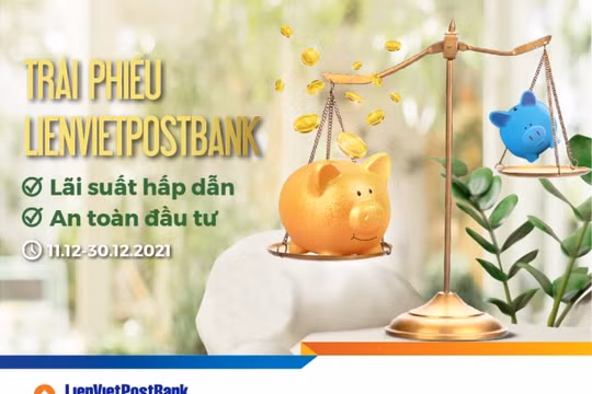 LienVietPostBank chào bán 40 triệu trái phiếu ra công chúng