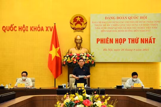 Chủ động từ sớm, từ xa 4 chuyên đề xây dựng, hoàn thiện Nhà nước pháp quyền XHCN Việt Nam