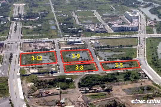 Những "khu rừng cỏ" giá tỷ đô trên 4 lô đất vàng Thủ Thiêm vừa được đấu giá