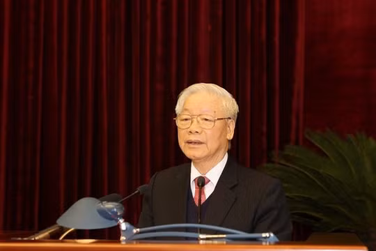 Tổng Bí thư, Chủ tịch nước Nguyễn Phú Trọng điện đàm với Tổng Bí thư Lào