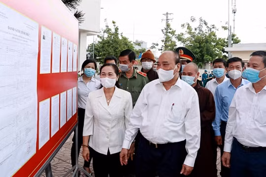 Chủ tịch nước Nguyễn Xuân Phúc sẽ bỏ phiếu tại Củ Chi, TP.HCM