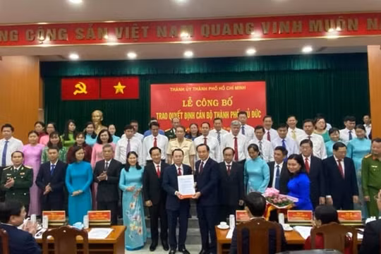 Thành lập Đảng bộ thành phố Thủ Đức