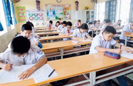 Nhiều địa phương gấp rút kiểm tra cuối năm học