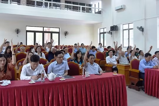 Hà Tĩnh chốt danh sách 10 ứng cử viên Đại biểu Quốc hội khóa XV