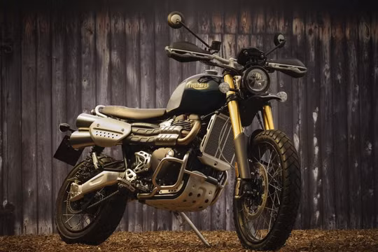Khám phá mẫu xe Triumph Scrambler 1200 Steve McQueen được sản xuất giới hạn 1.000 xe