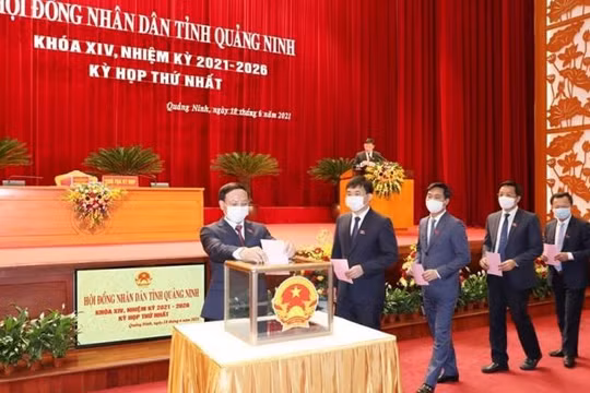 Quảng Ninh: Bầu các chức danh lãnh đạo chủ chốt của HĐND và UBND tỉnh