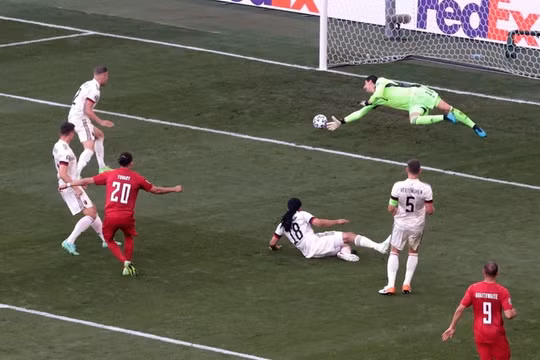 Đan Mạch 1-2 Bỉ ở bảng B VCK Euro 2020