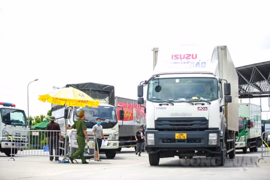 Giấy nhận diện “luồng xanh” không phải là điều kiện bắt buộc với phương tiện vận chuyển hàng hóa