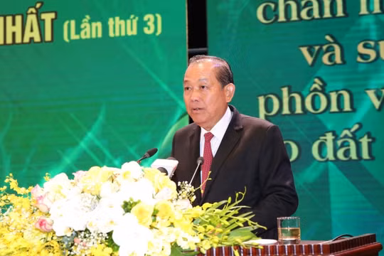 Phó Thủ tướng Trương Hòa Bình: Nông nghiệp là gốc, là nền tảng cơ bản cho sự phát triển của đất nước