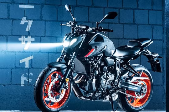 Yamaha MT-07 2021 được bán tại Thái Lan với giá 214,4 triệu đồng