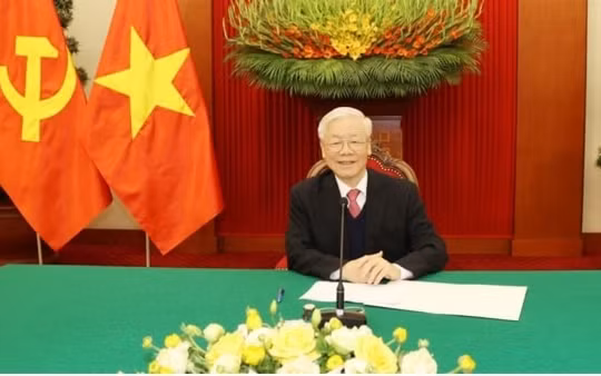 Tổng Bí thư Nguyễn Phú Trọng điện đàm với Tổng thống Nga Putin