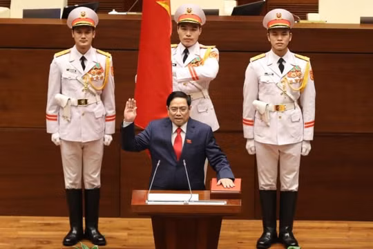Ông Phạm Minh Chính tuyên thệ nhậm chức Thủ tướng Chính phủ