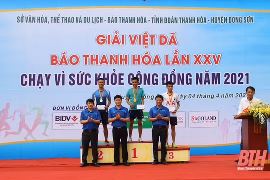 Giải việt dã Báo Thanh Hóa “Chạy vì sức khỏe cộng đồng” lần thứ XXV