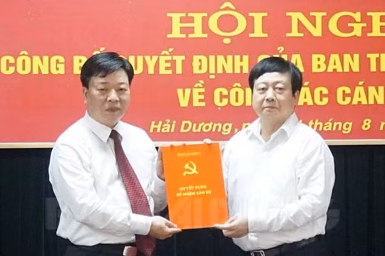 Phê chuẩn ông Nguyễn Khắc Toản giữ chức vụ Phó Chủ tịch HĐND tỉnh Hải Dương