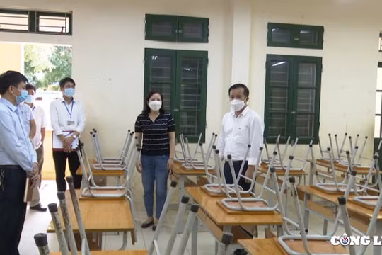 Hà Nội: Huyện Ba Vì chuẩn bị kỹ lưỡng khi học sinh đi học trực tiếp