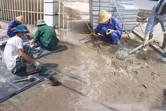 Yên Phong (Bắc Ninh): Công trình hơn 10 tỷ đồng có dấu hiệu thi công ẩu, kém chất lượng?