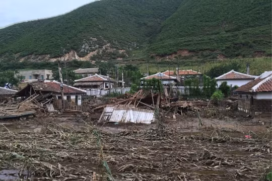 Hàng trăm ha đất nông nghiệp mất trắng trong khi Triều Tiên đang chịu nạn đói