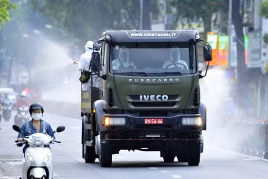 Sẽ phun khử khuẩn toàn TP. HCM từ ngày 23/7