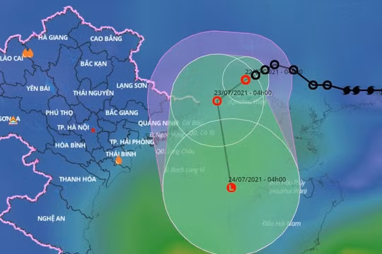 Quảng Ninh: Dừng cấp phép tàu ra biển từ 6h ngày 23/7
