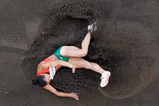 Vận động viên gốc Việt đứng thứ 7 ở vòng loại nhảy xa Olympic Tokyo 2020