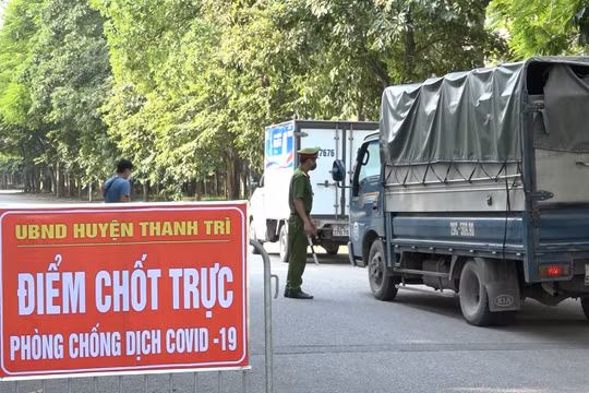 Thanh Trì (Hà Nội): Quyết liệt trong công tác phòng, chống dịch Covid-19