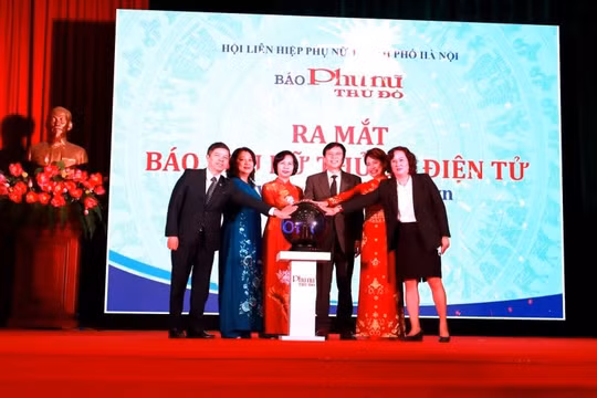 Ra mắt Báo Phụ nữ Thủ đô điện tử