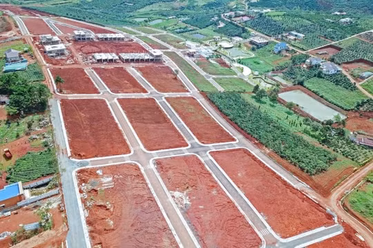 14 khu đất phân lô bán nền núp bóng hiến đất làm đường tại Lâm Đồng “vào tầm ngắm”
