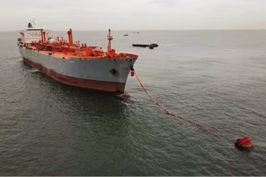PVGAS Trading tiếp nhận thành công chuyến tàu LPG lạnh đầu tiên tại khu vực miền Bắc