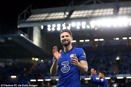 Tiền đạo Olivier Giroud có bến đỗ mới sau Euro 2020