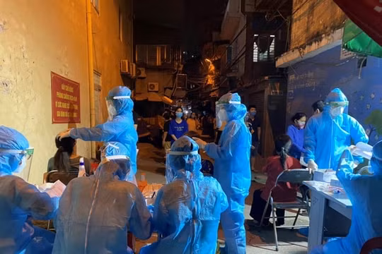 Hà Nội xét nghiệm toàn bộ 100% người dân trên toàn địa bàn Thành phố