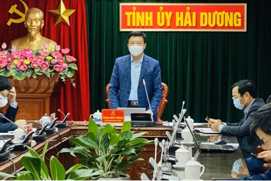 Bí thư Hải Dương: Thực hiện dân chủ, công khai trong tiêm vắc xin ngừa COVID-19