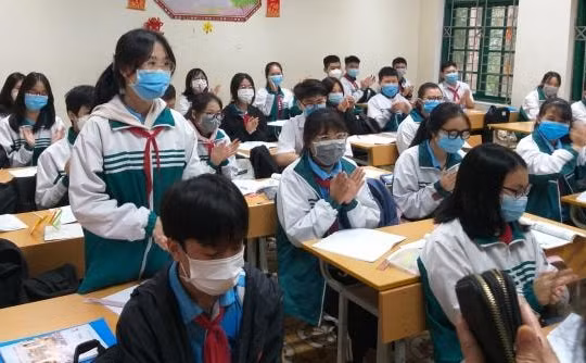 Trình kế hoạch cho học sinh bậc THPT Hà Nội đi học từ 6/12