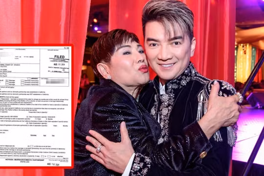 Bầu show ở Mỹ nộp đơn ly hôn Đàm Vĩnh Hưng