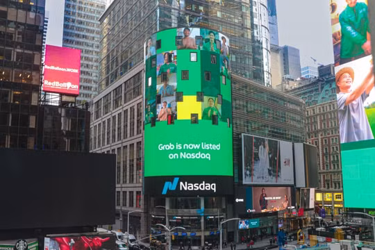 Grab chính thức được niêm yết trên sàn Nasdaq