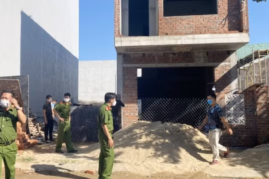 Đà Nẵng: Phát hiện thi thể nam thợ xây cạnh công trình nhà 3 tầng