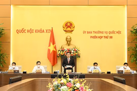 Khai mạc Phiên họp thứ 58, phiên họp cuối cùng của Ủy ban Thường vụ Quốc hội Khóa XIV