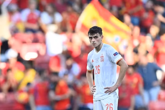 Cầu thủ Pedri trở thành chân sút trẻ hay nhất Euro 2020
