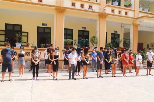 Bắc Ninh: Phát hiện 33 đối tượng tụ tập hát karaoke, dùng ma túy