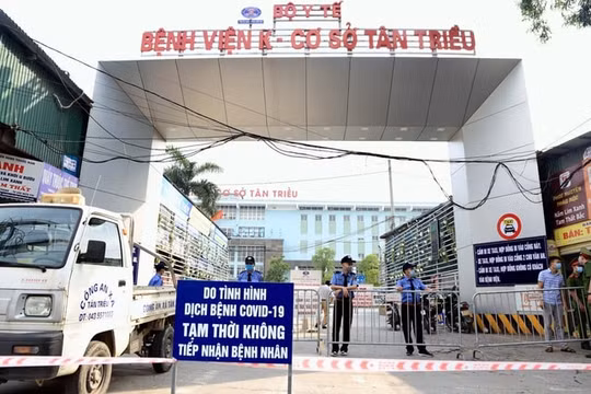 Phát hiện nhiều ca dương tính SASR-CoV-2, Bệnh viện K phong tỏa 3 cơ sở