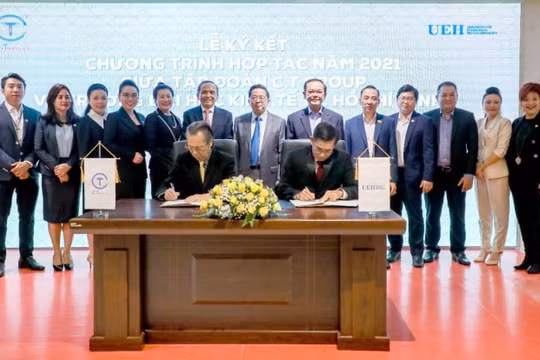 Hợp tác chiến lược toàn diện giữa tập đoàn C.T Group và trường ĐH Kinh tế TP. Hồ Chí Minh