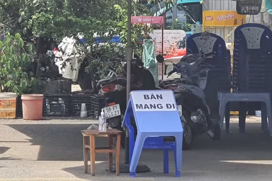TP. HCM chưa cho phép quán ăn phục vụ tại chỗ
